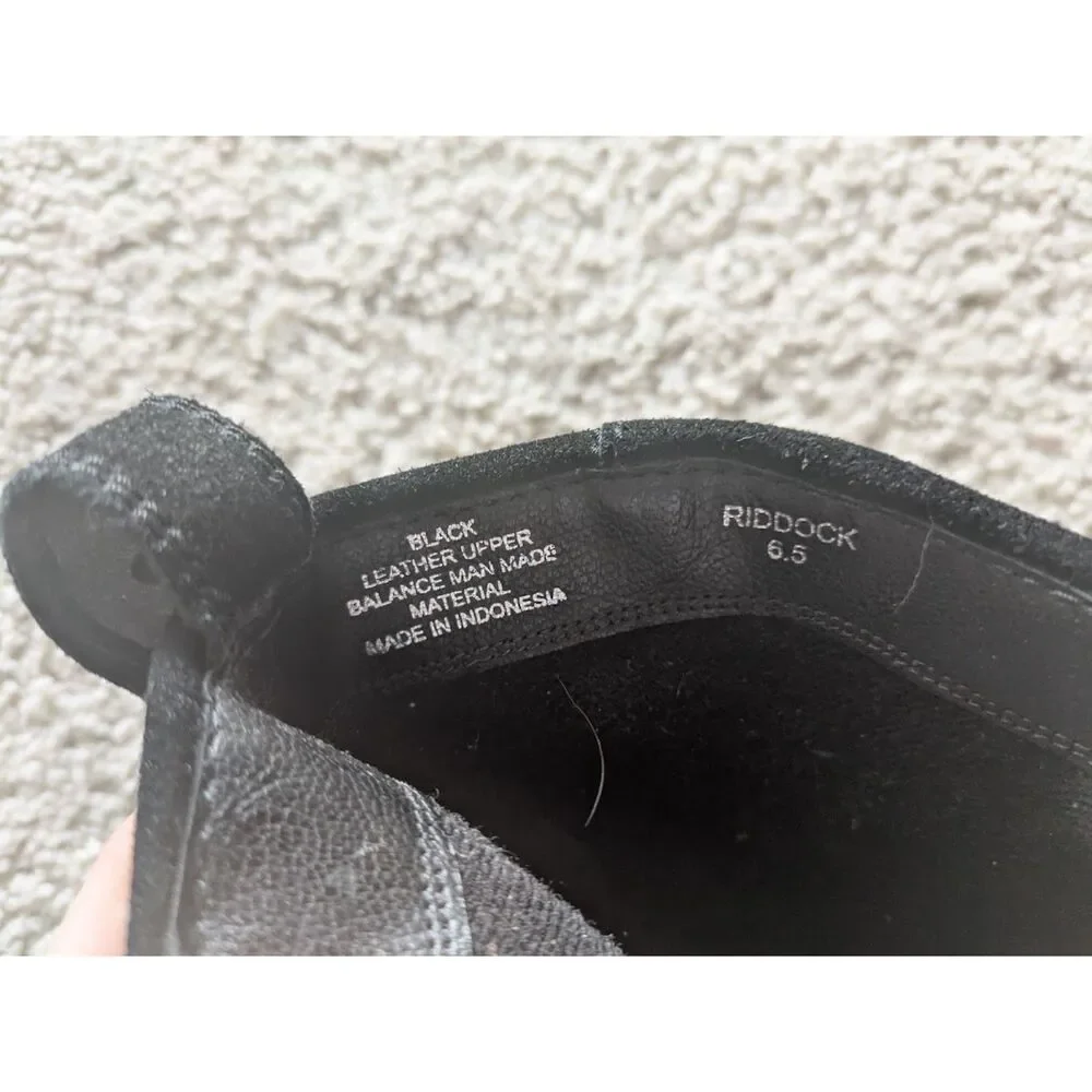 Steve Madden black leather